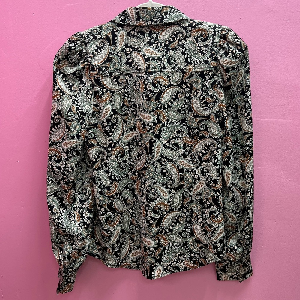 International Concepts Button Down Blouse - image 3